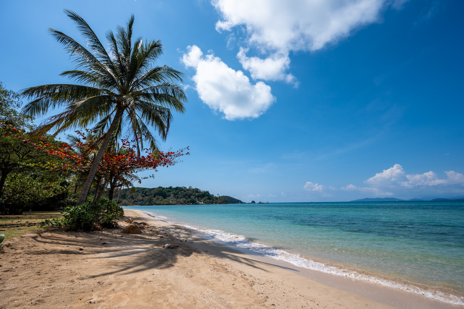 Ao Soun Yai Beach Koh Mak Hotels (3) Strandabschnitt des Ao Soun Yai Beach am Seavana Beach Resort