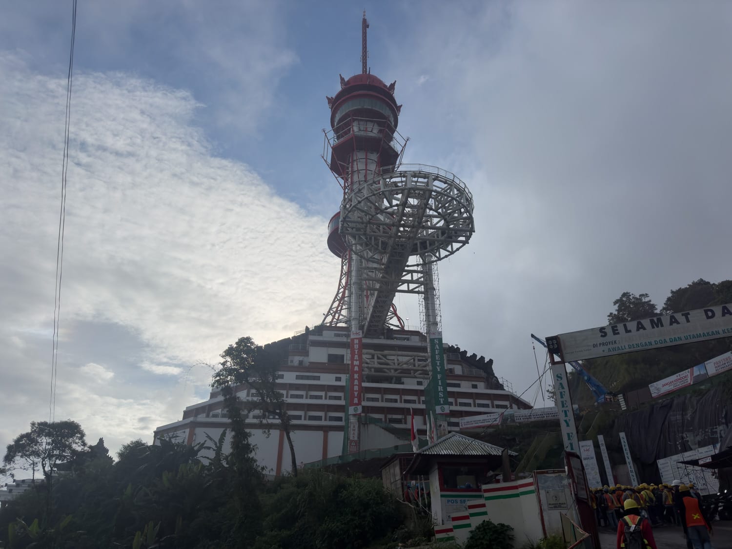 Aussichtsturm Tower Turyapada in Munduk auf Bali