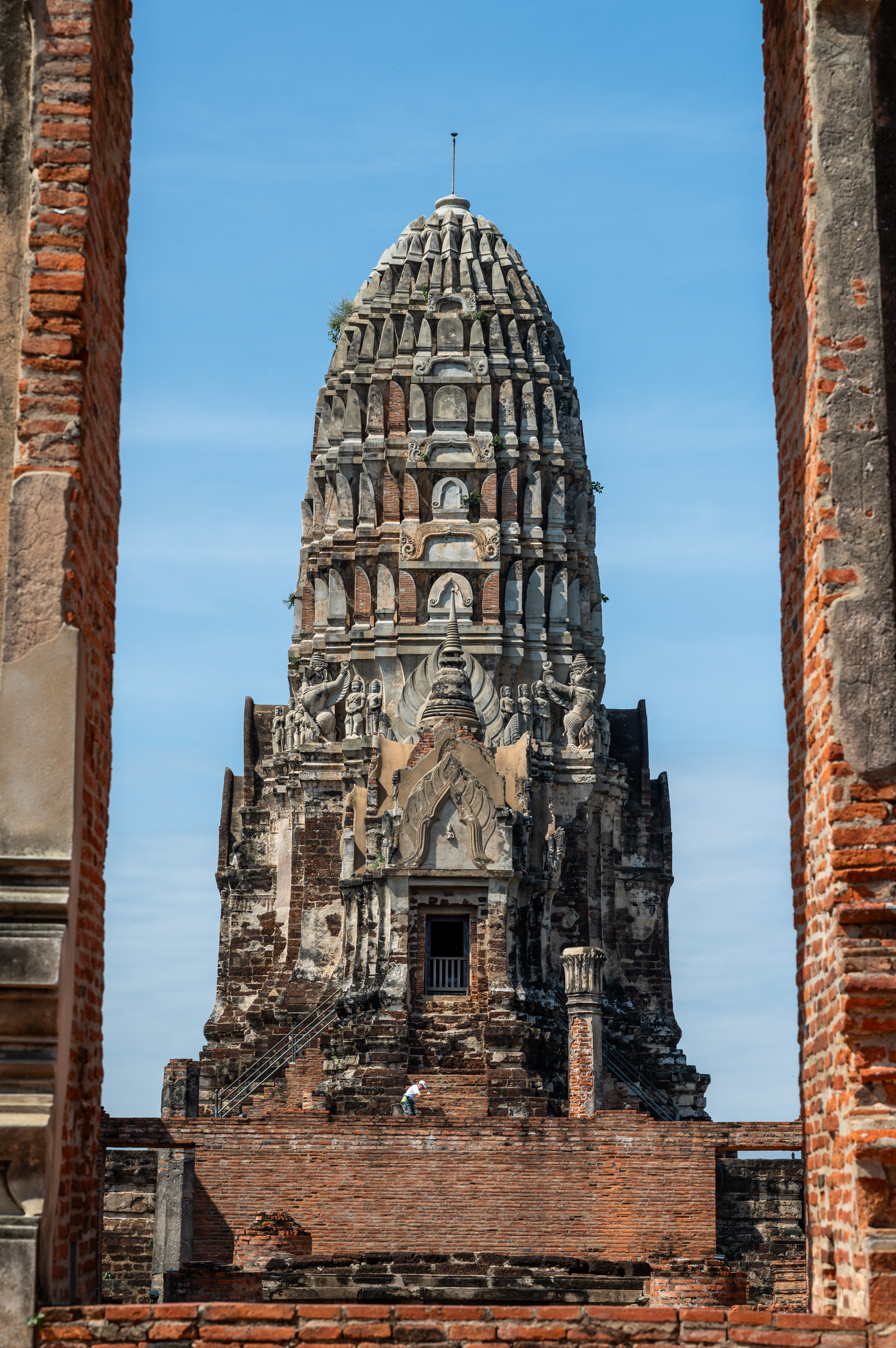 Ayutthaya (42) Prang des Wat Ratchaburana
