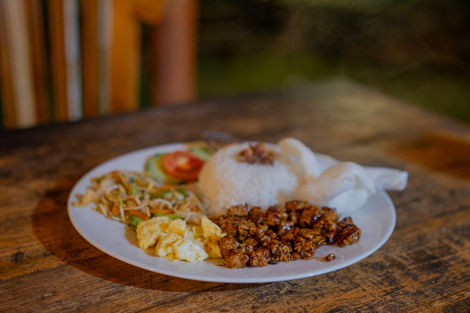 Bali Belly (2) Typisches Gericht in einem Warung auf Bali