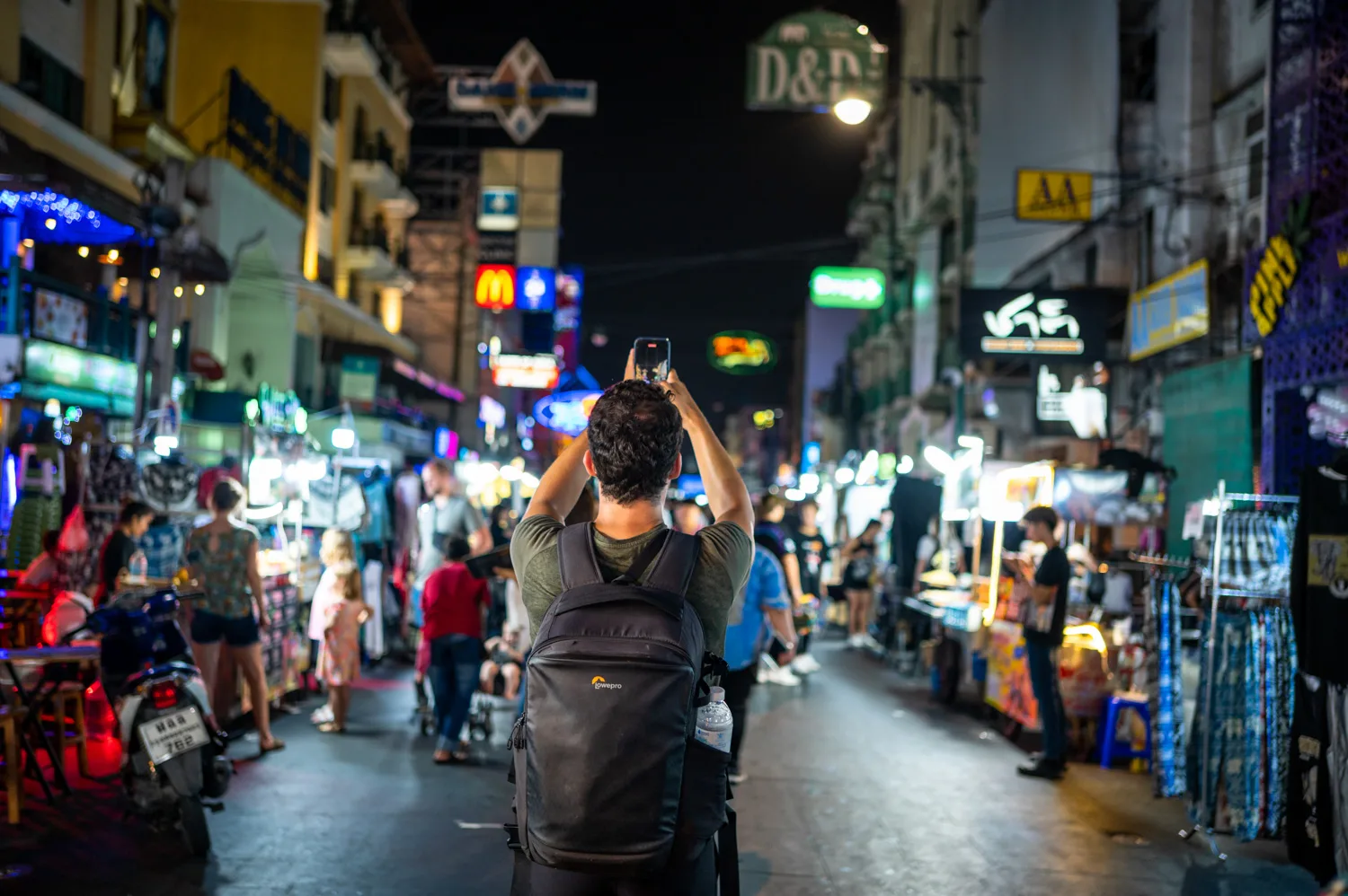 Nils Alexander Kemna auf der Khao San Road