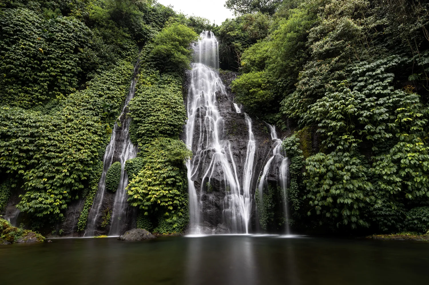 Banyumala Waterfall Bali Banyumala Waterfall in Munduk auf Bali