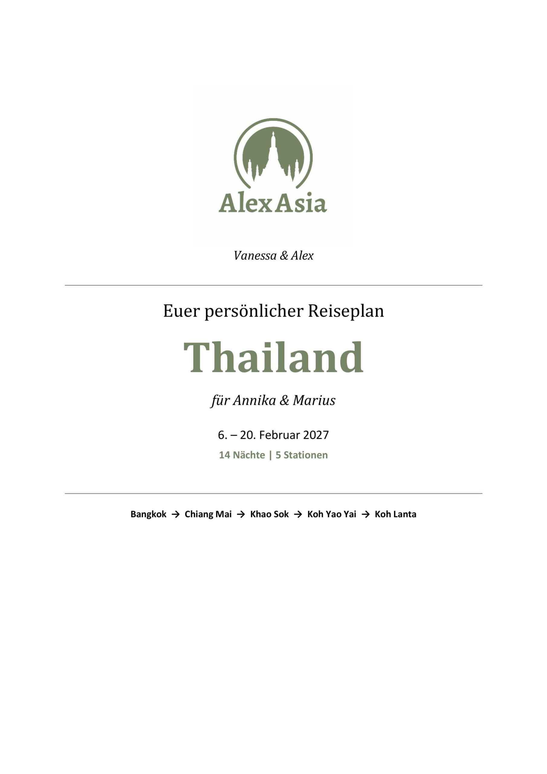 Das Cover deines persönlichen Reise-Drehbuchs