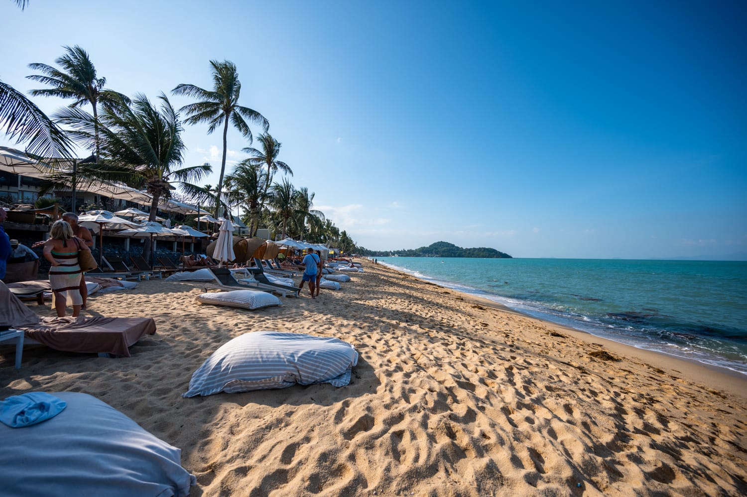 Bo Phut Beach Nachmittagssonne am Bo Phut Beach auf Koh Samui