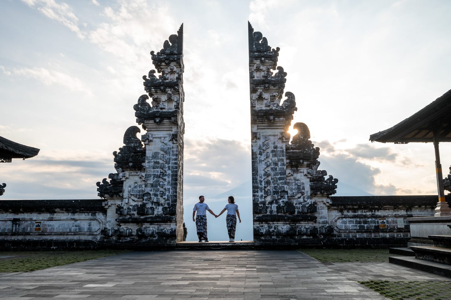 Himmelstor im Lempuyang Tempel auf Bali