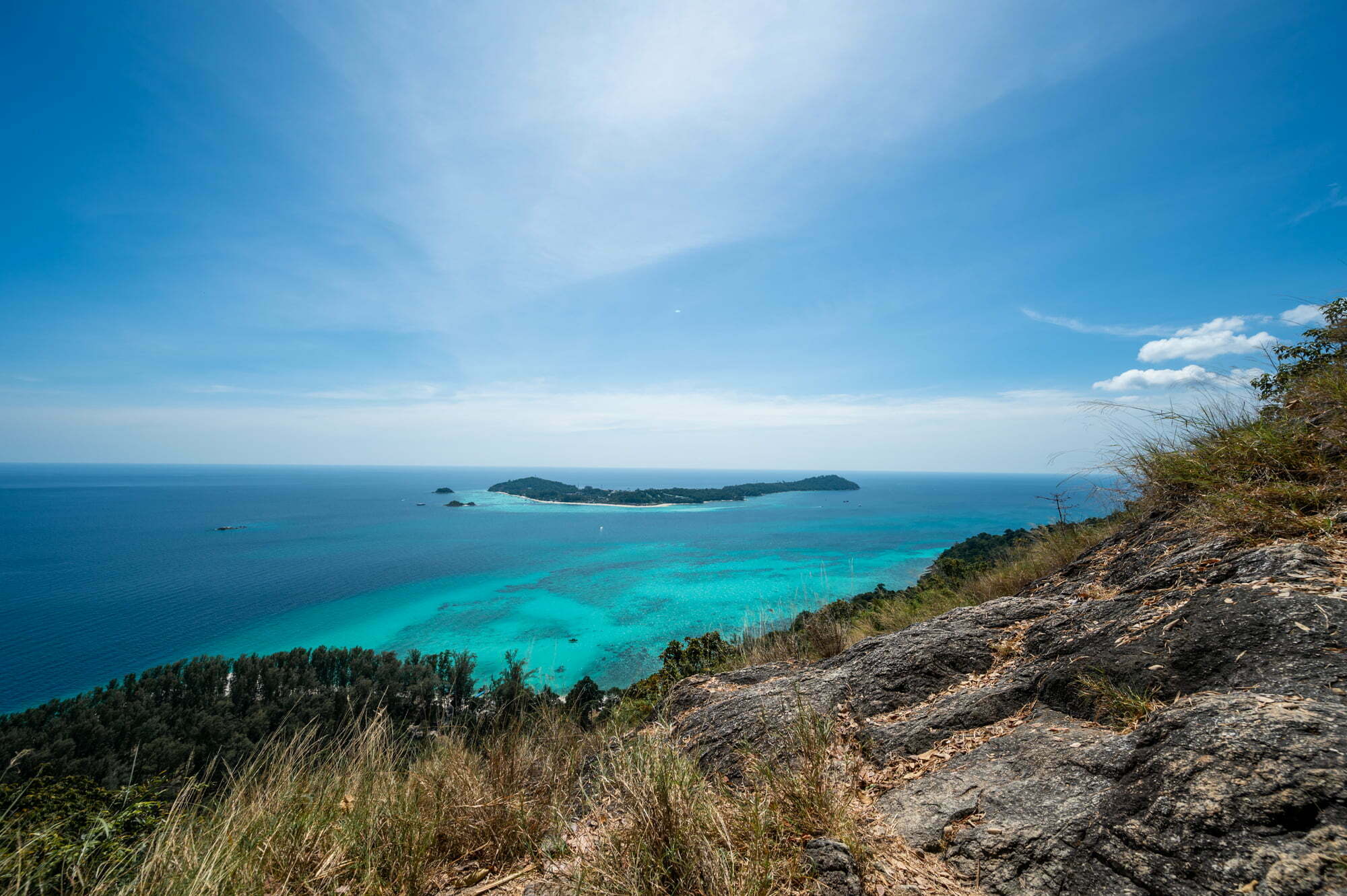 Ausblick auf Koh Lipe vom Viewpoint 2 auf Koh Adang
