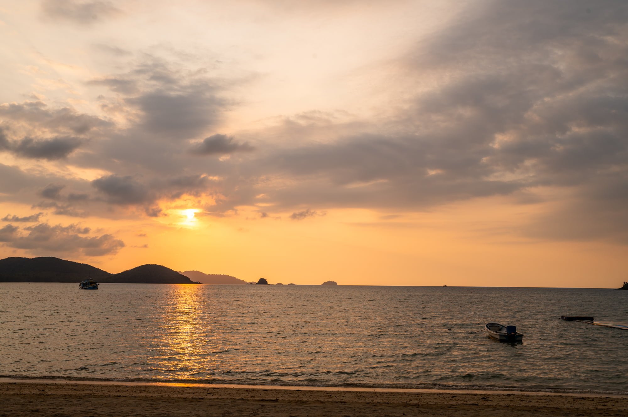 Sonnenuntergang auf Koh Mak