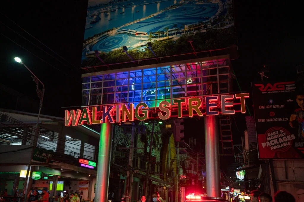 walking street in pattaya