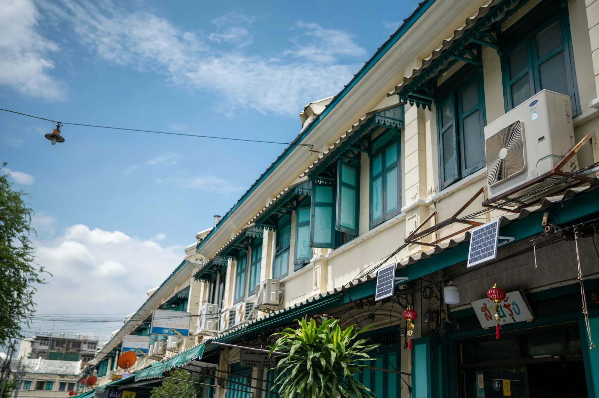 bangkok altstadt fassaden Historische Fassaden in Bangkoks Altstadt