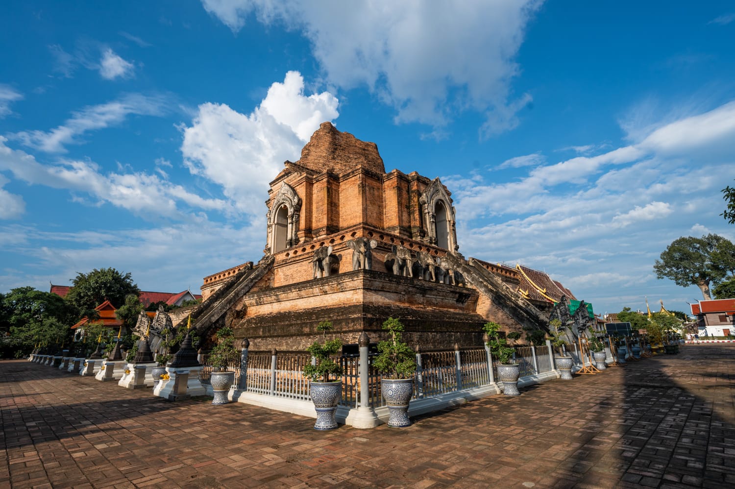 Wat Chedi Luang in Chiang Mais Altstadt
