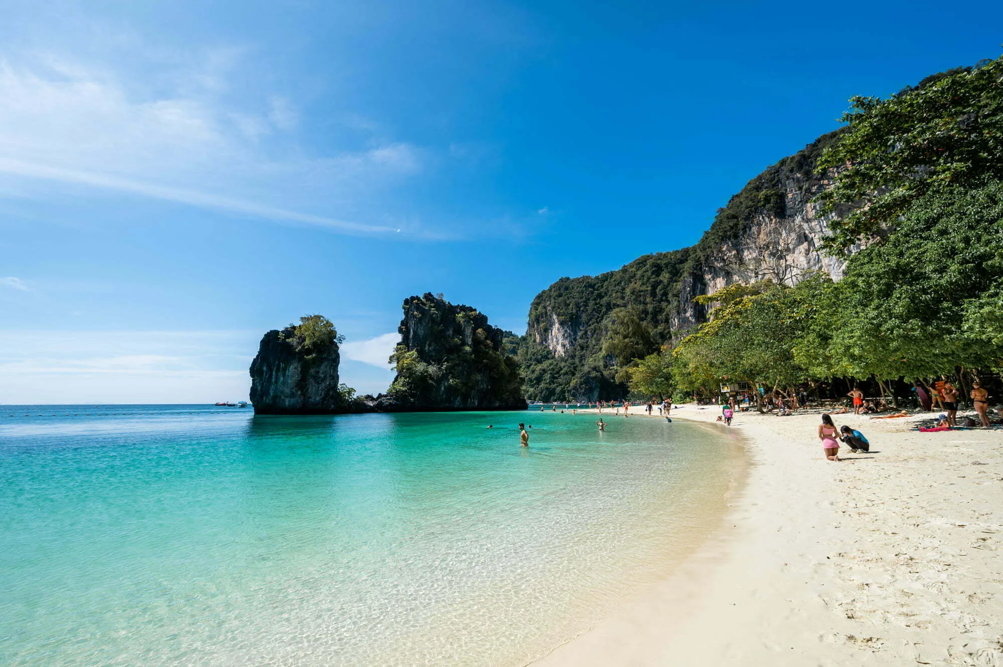 Koh Hong während einer sonnigen Phase im November