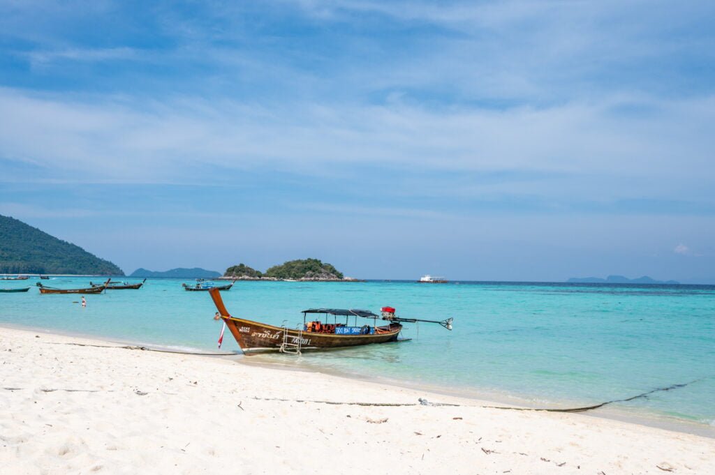 longtailboot auf koh lipe