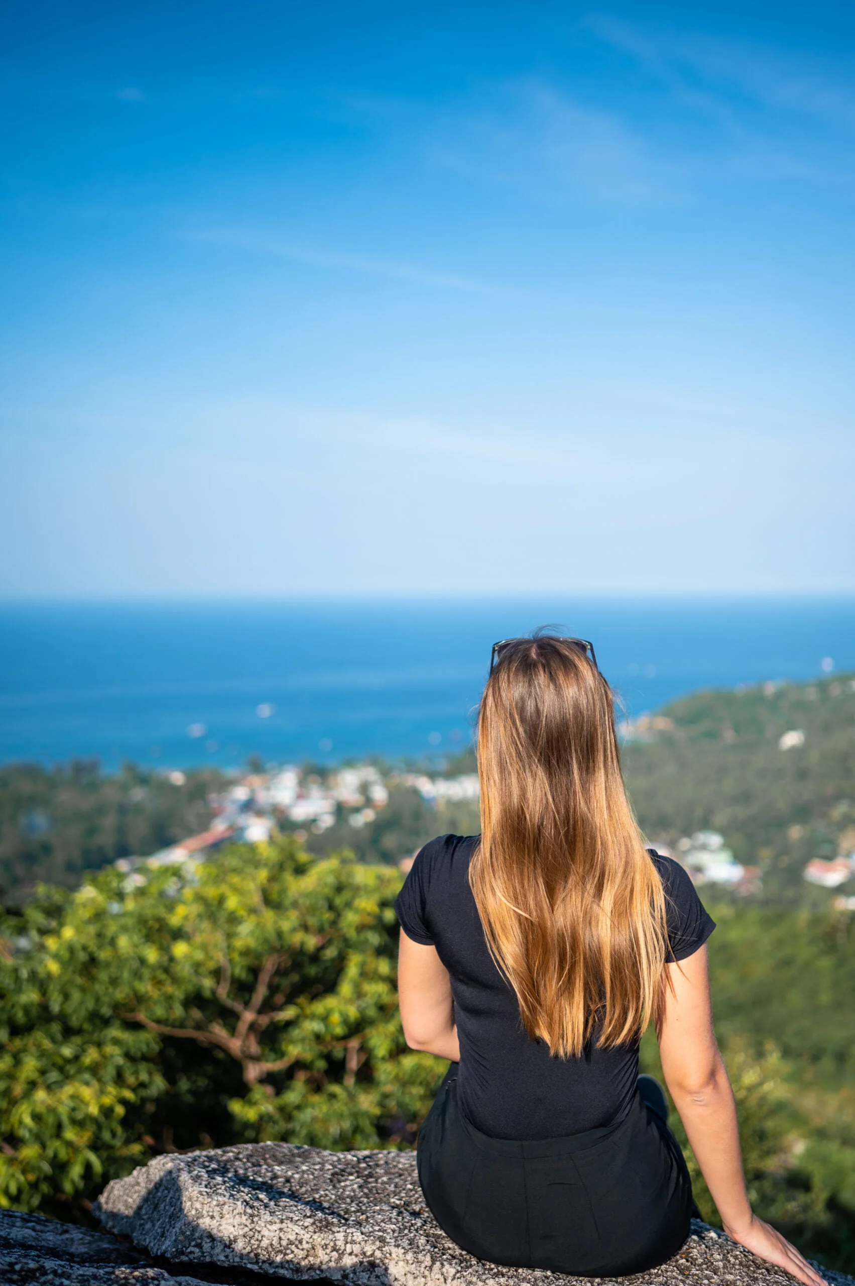Vanessa auf Koh Tao thailand inseln