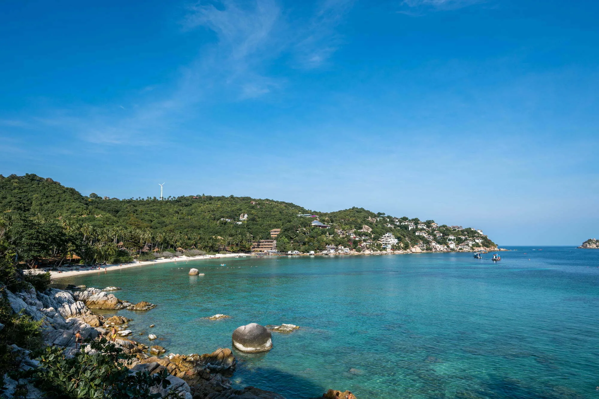 Hervorragendes Wetter auf Koh Tao im August