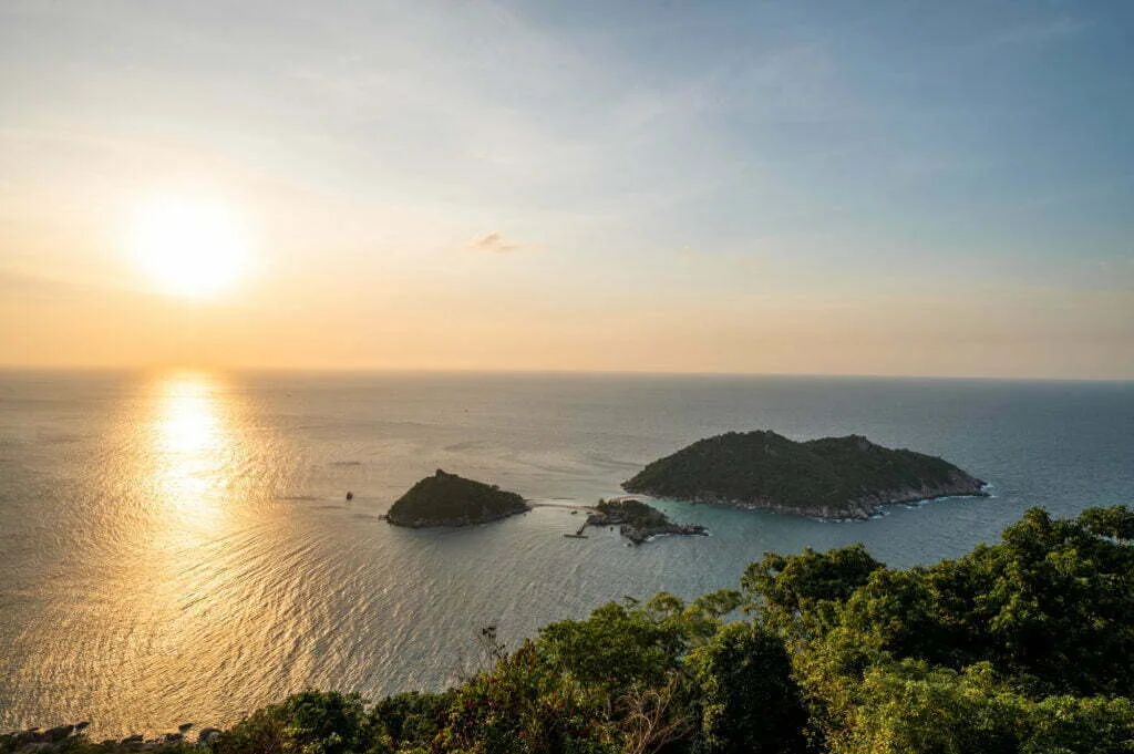 sonnenuntergang koh tao