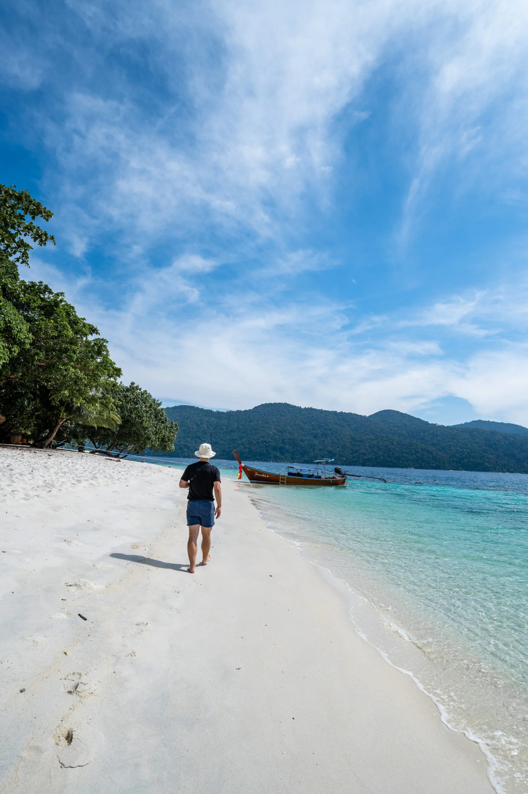 Alex auf Bootstour Koh Lipe thailand inseln