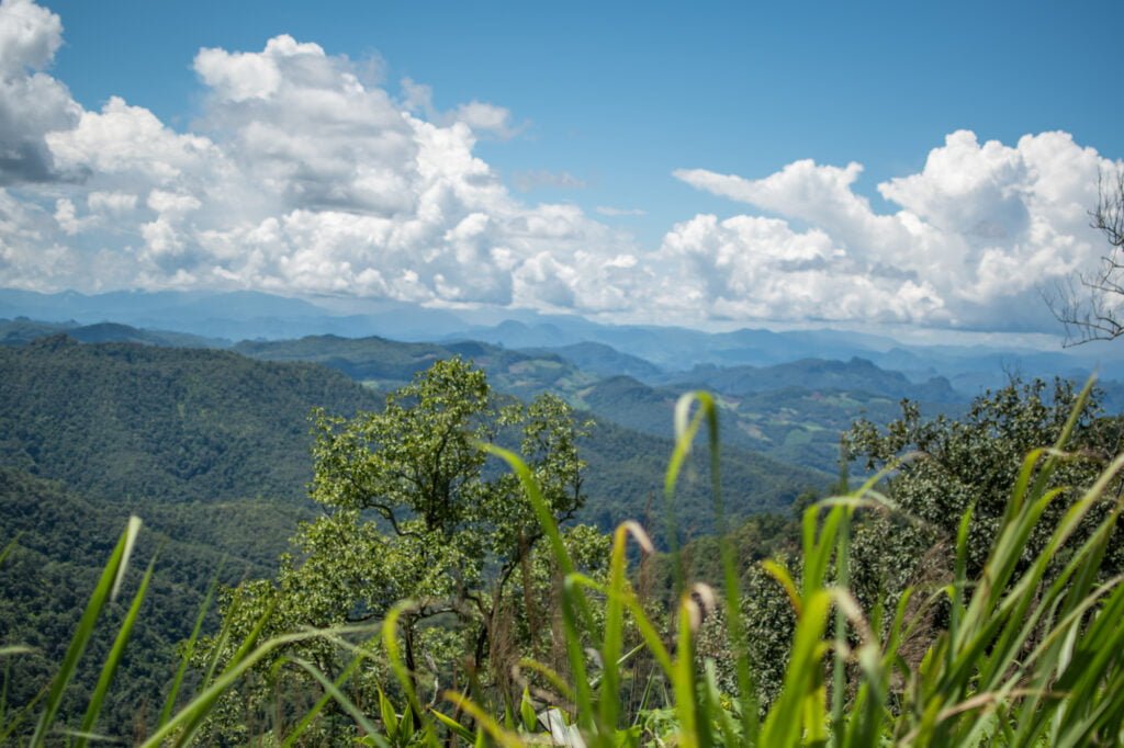 berglandschaften in nordthailand