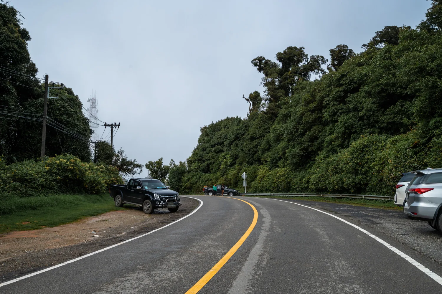 Route 1009 im Doi Inthanon Nationalpark