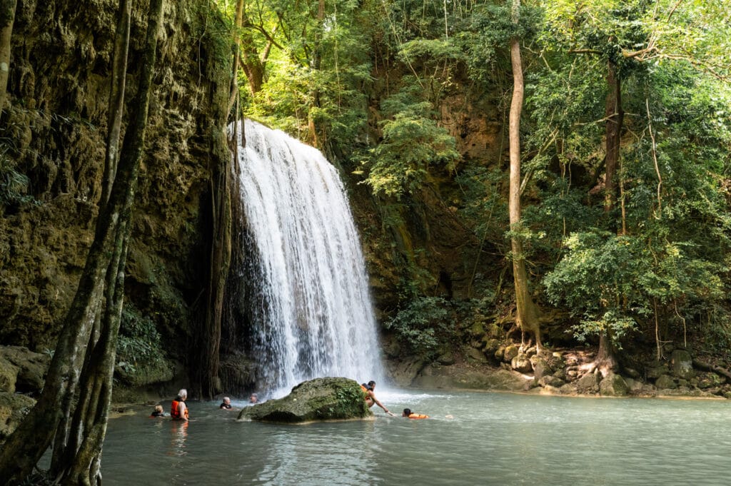 Ebene 3 Erawan Wasserfall