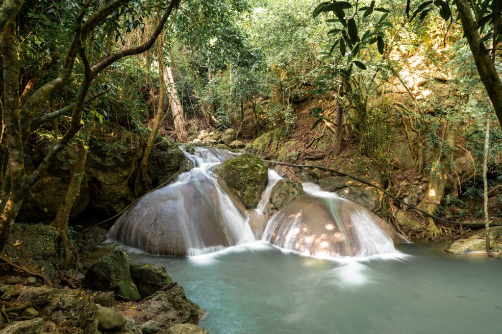 Ebene 4 Erawan Wasserfall