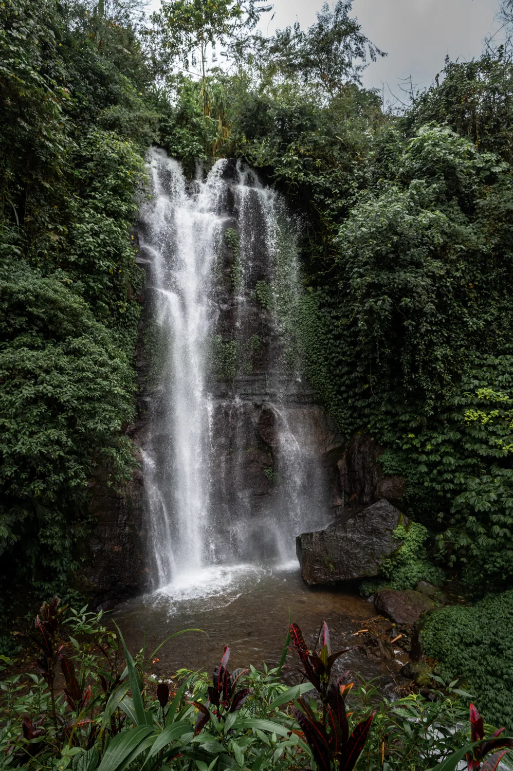 Golden Valley Waterfall Golden Valley Wasserfall in Munduk auf Bali