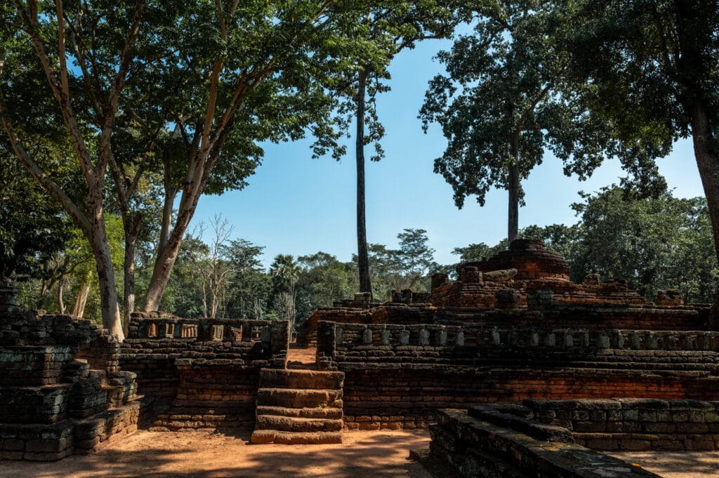 Ruinen des Wat Phra Si Ariyabot in Kamphaeng Phet
