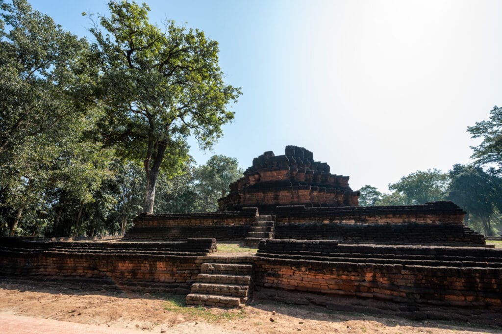 Chedi des Wat Phra That in Kamphaeng Phet