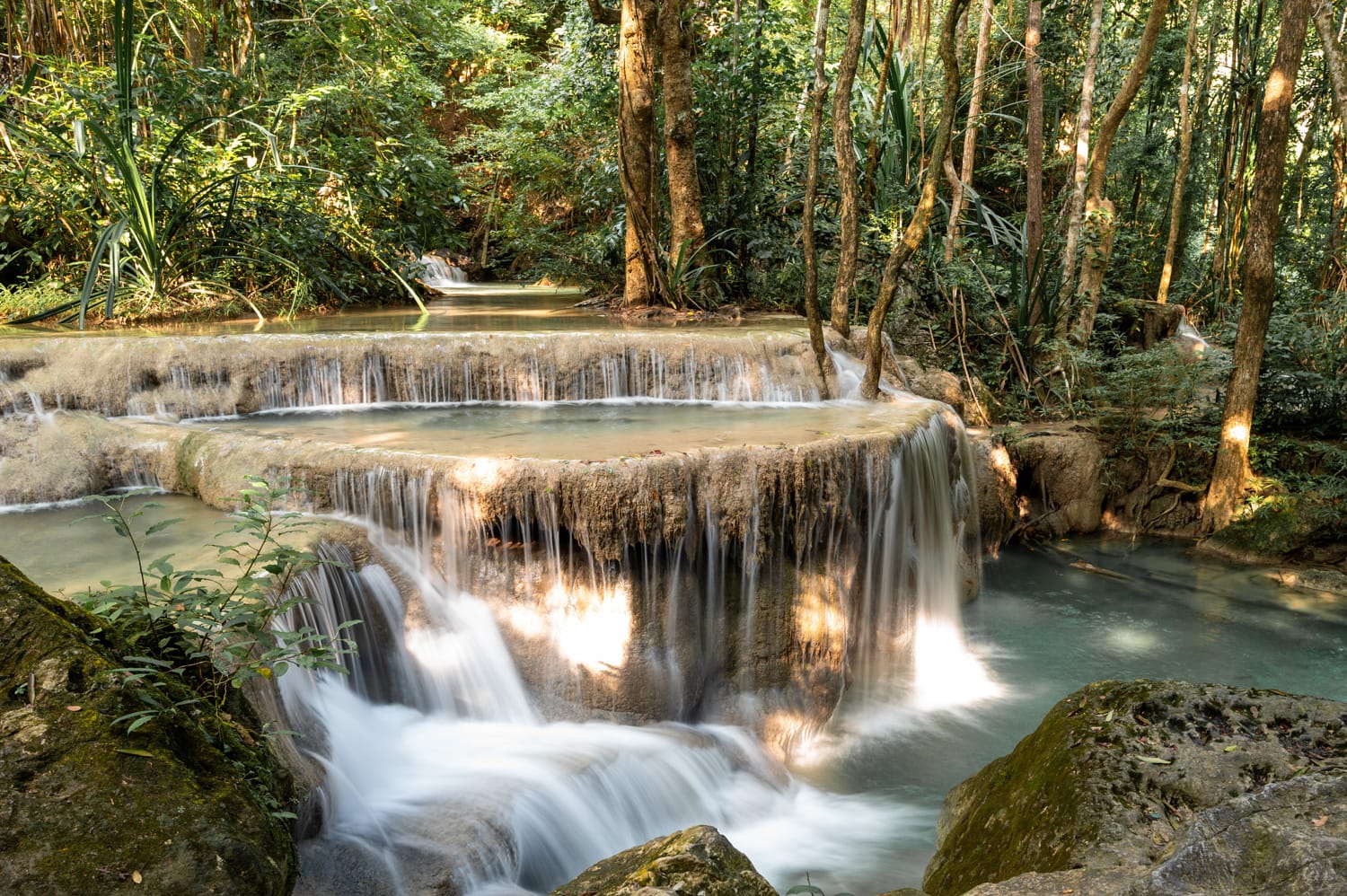 Kanchanaburi Hotels (8) Erawan Wasserfall Ebene 5