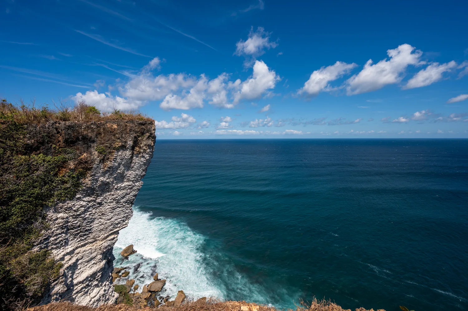 Klippe am Karang Boma Cliff in Uluwatu