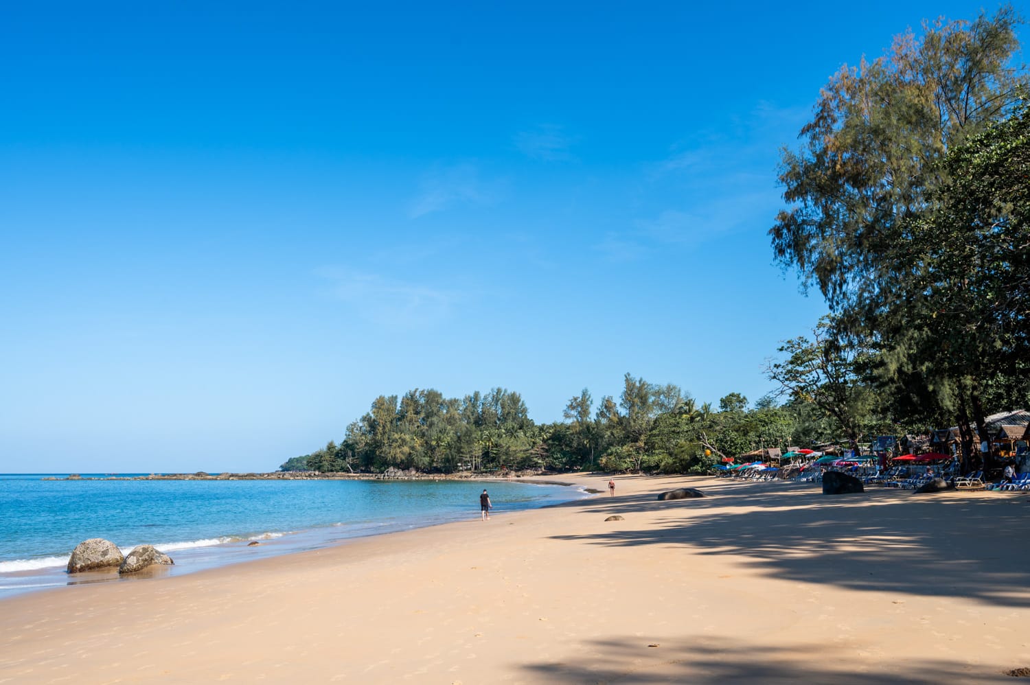 Khao Lak Strände (2) Strandrestaurants am Poseidon Beach in Khao Lak