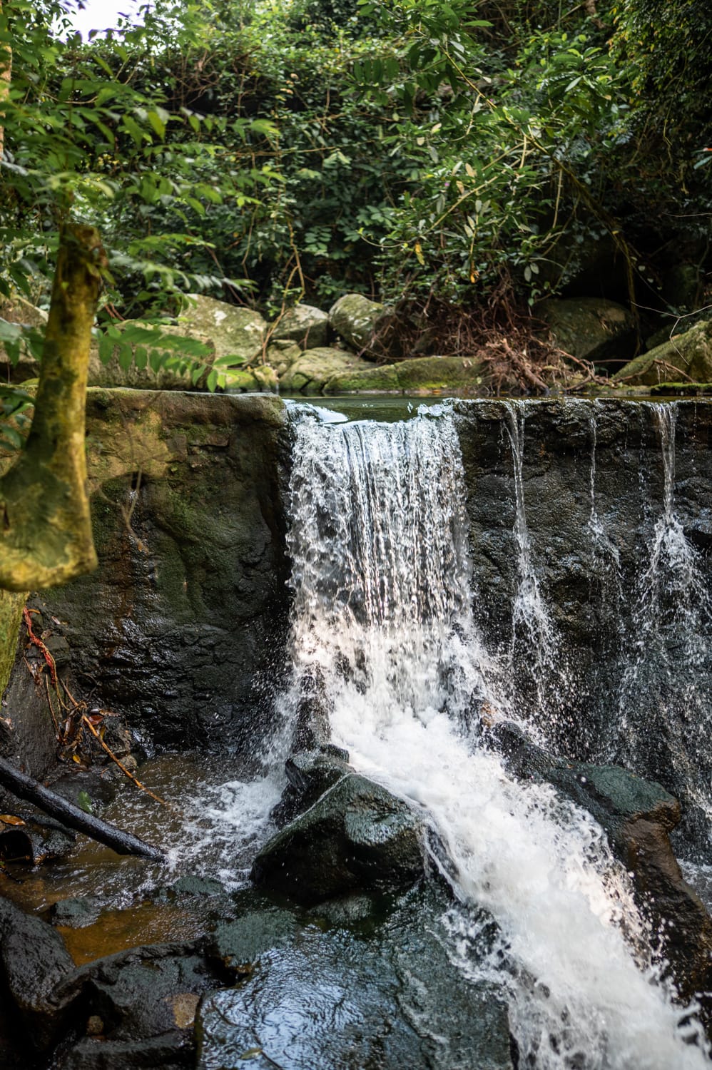 Khao Yai Wasserfall Koh Samui Obere Ebene des Khao Yai Wasserfalls auf Koh Samui