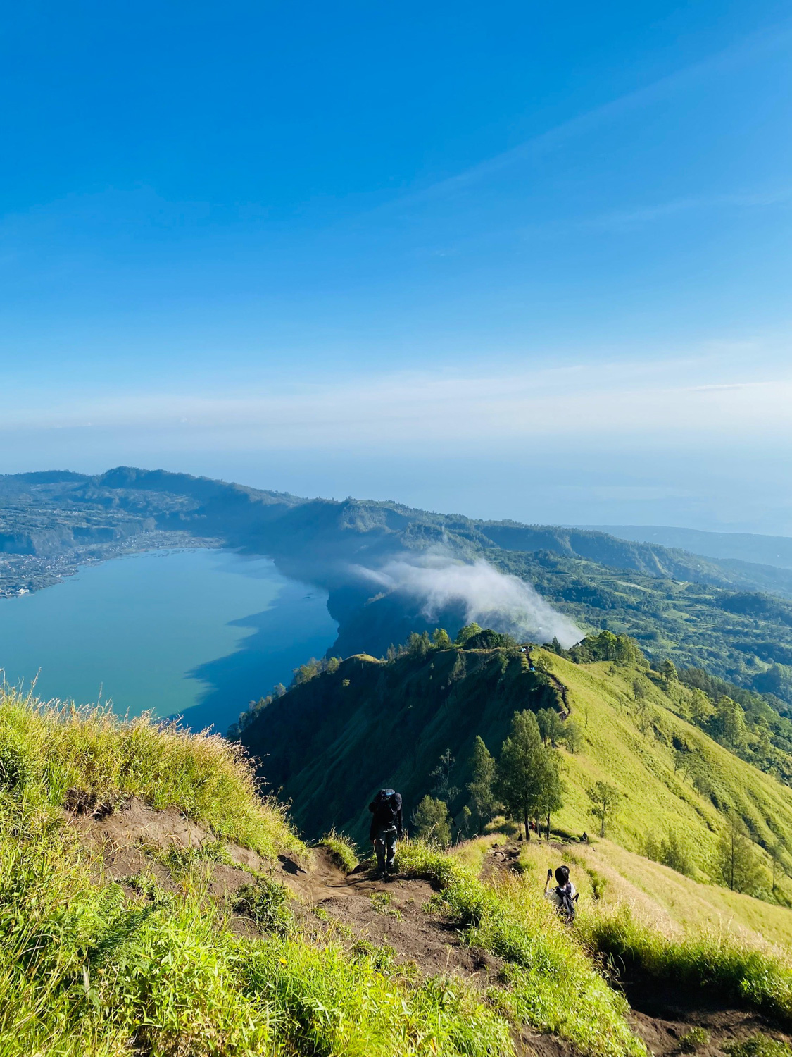 Kintamani Bali (19) Wanderung auf den Trunyan Hill und den Abang