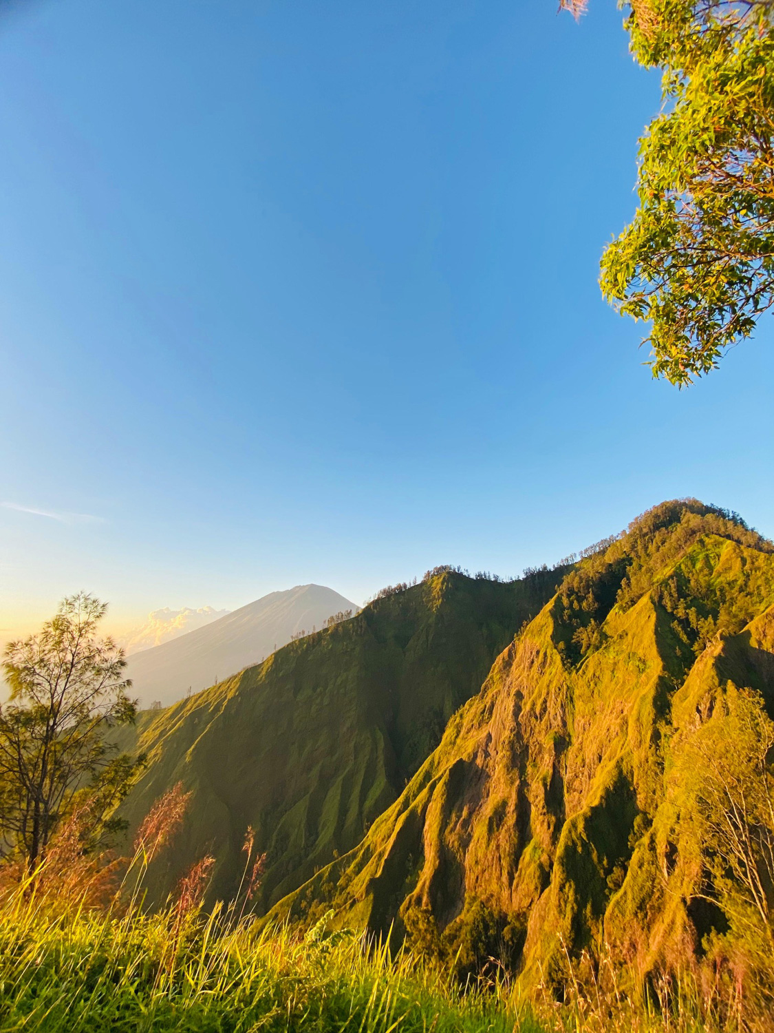 Kintamani Bali (21) Ausblick entlang der Wanderung zum Trunyan Hill