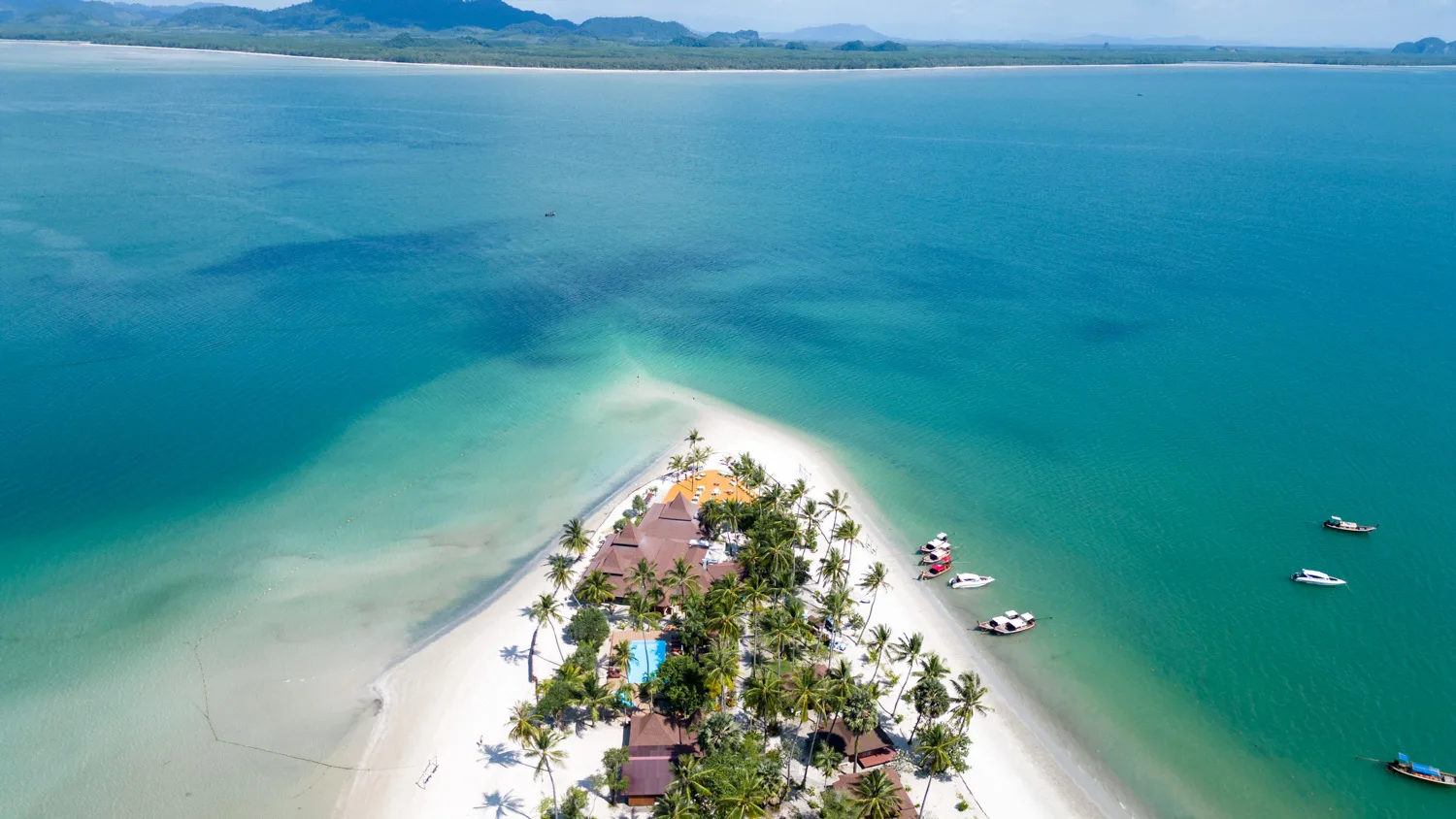 Sandbank am Pearl Beach auf Koh Mook