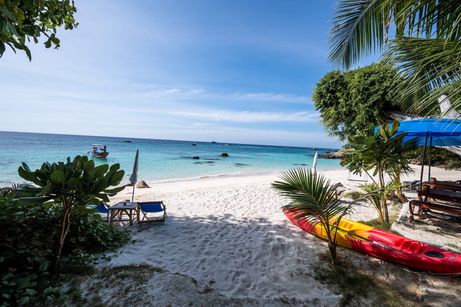 Restaurant des Sanom Beach Resorts auf Koh Lipe