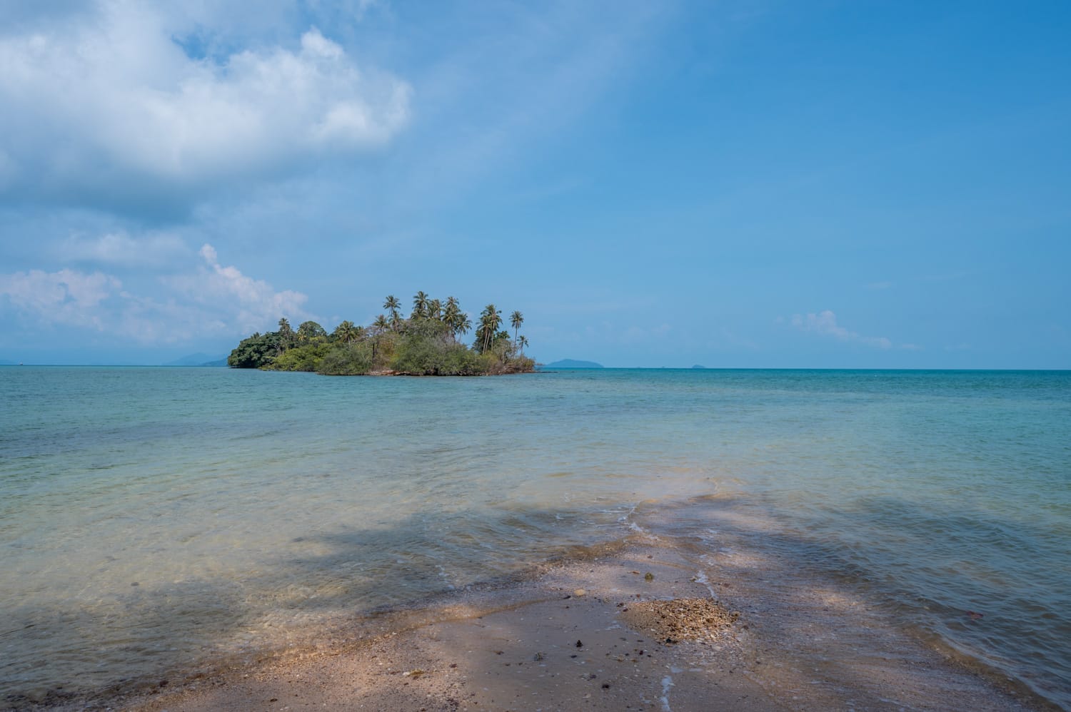 Koh Mak (12) Blick von Ko Kradat in Richtung Ko Nok Nok und Koh Nok Nai