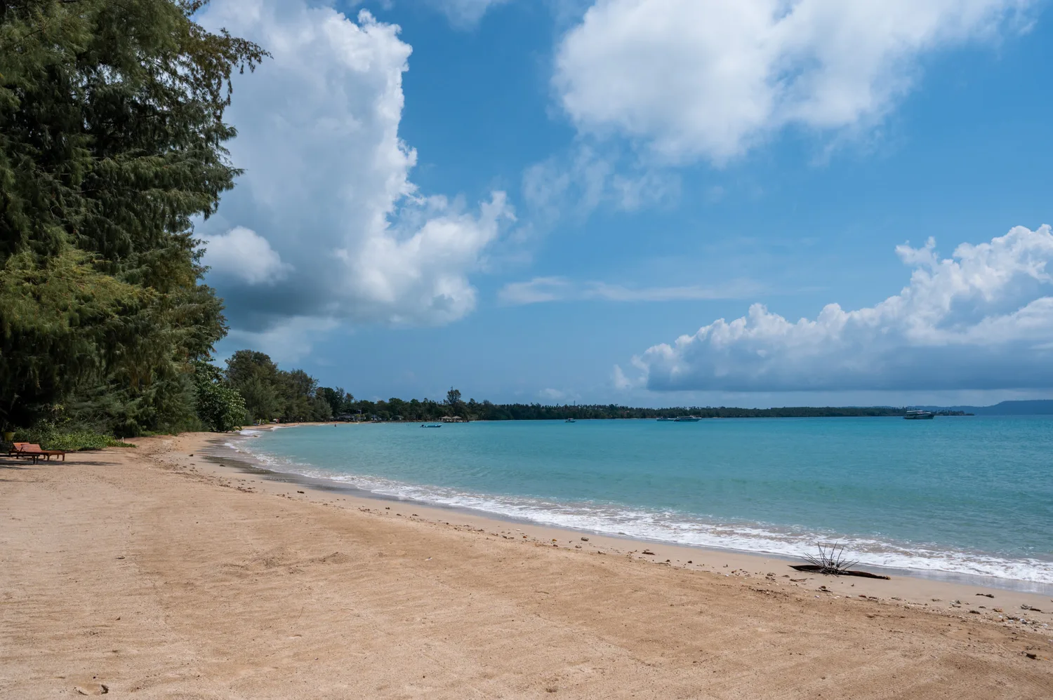 westlicher Abschnitt des Ao Kao Beach auf Koh Mak