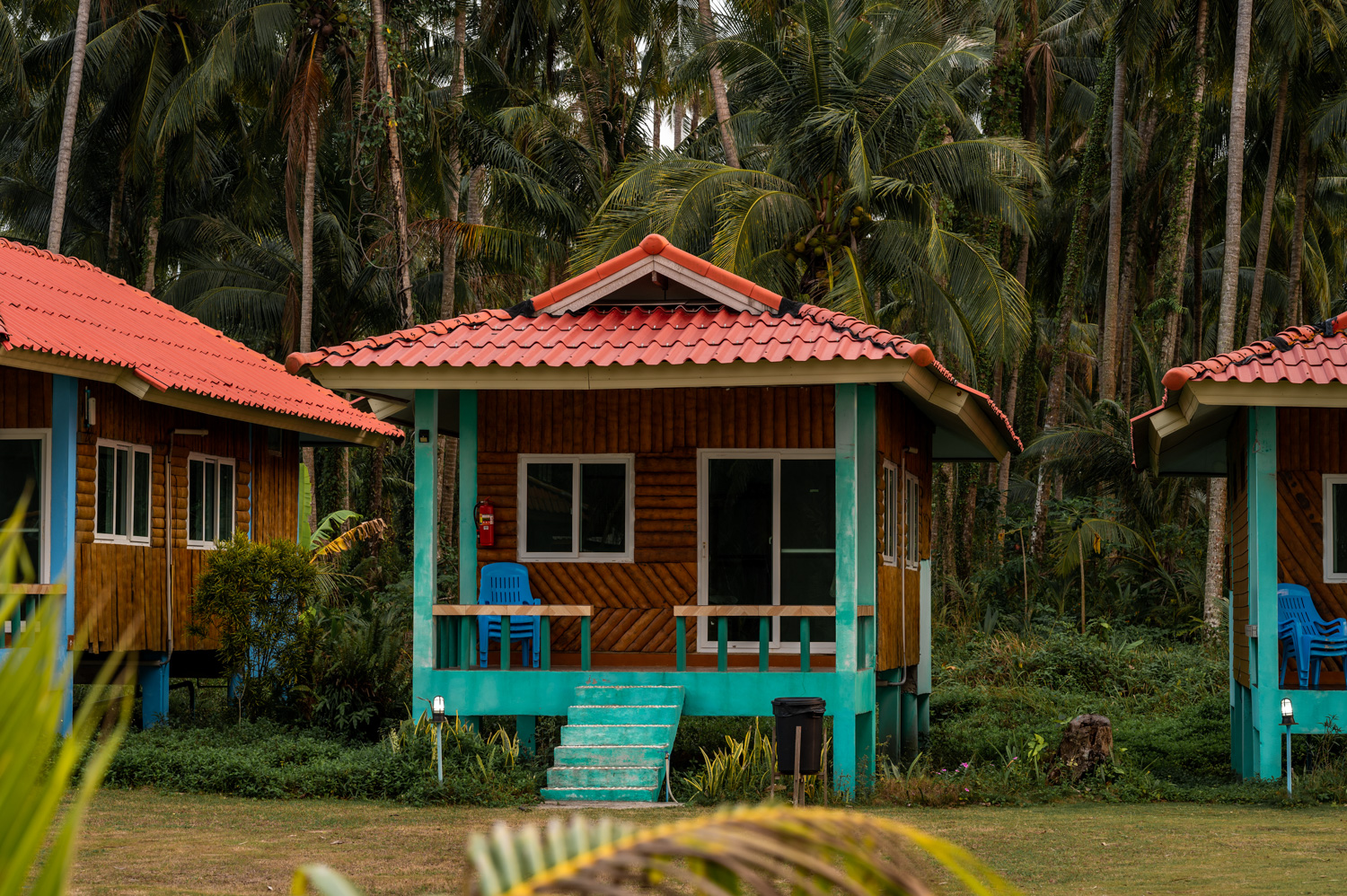 Koh Mak Bungalow am Strand Holzbungalow auf Koh Mak