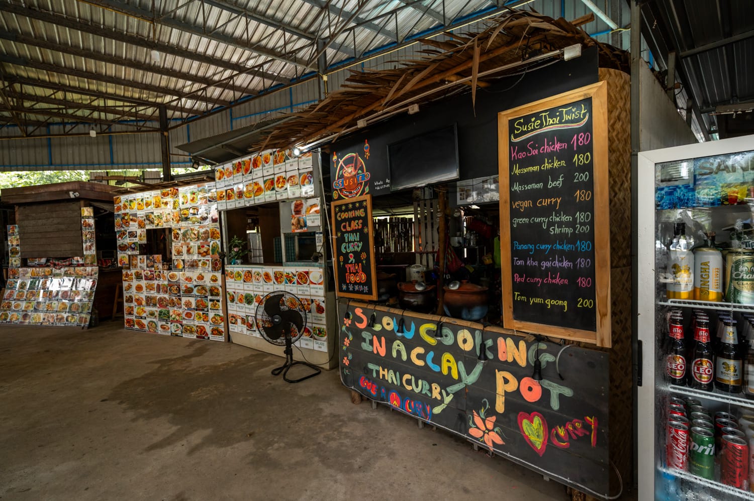 Streetfood auf dem Markt am Thong Nai Pan Noi Beach