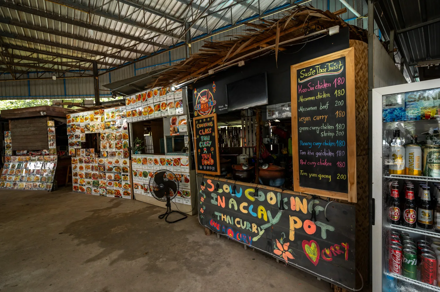 Streetfood auf dem Markt am Thong Nai Pan Noi Beach