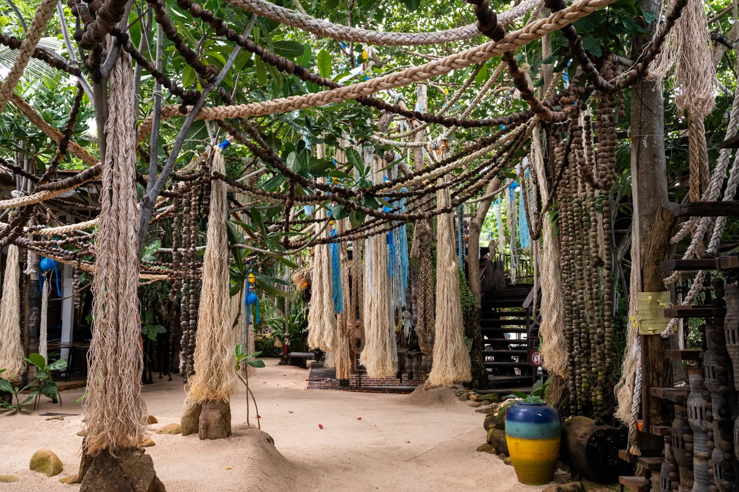 Dekoration im Koh Raham auf Koh Phangan