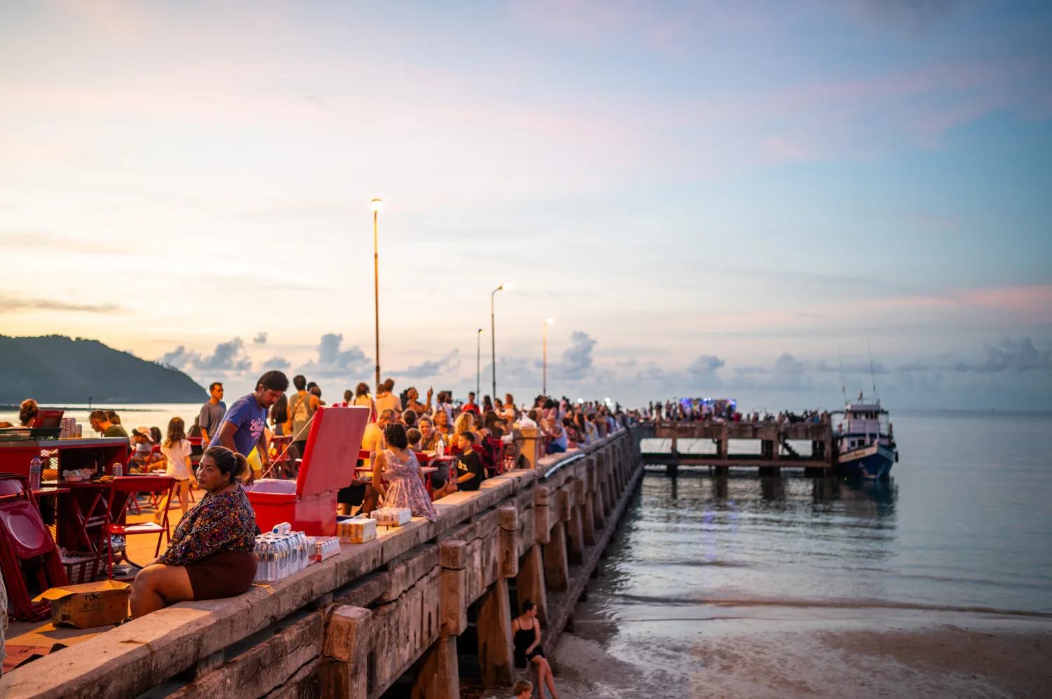Sunday Market in Chaloklum