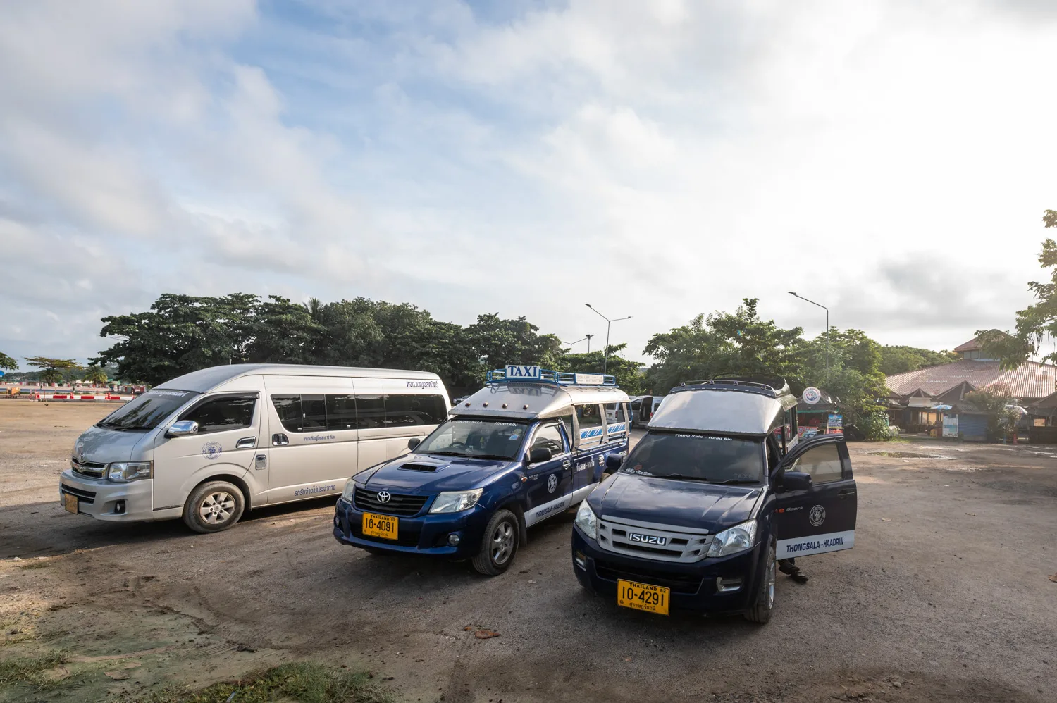 Sammeltaxis auf Koh Phangan