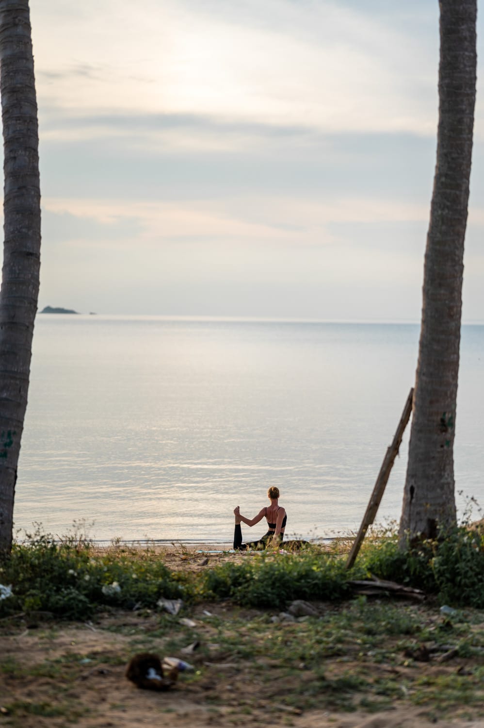 Koh Phangan Sehenswürdigkeiten (74) Yoga auf Koh Phangan