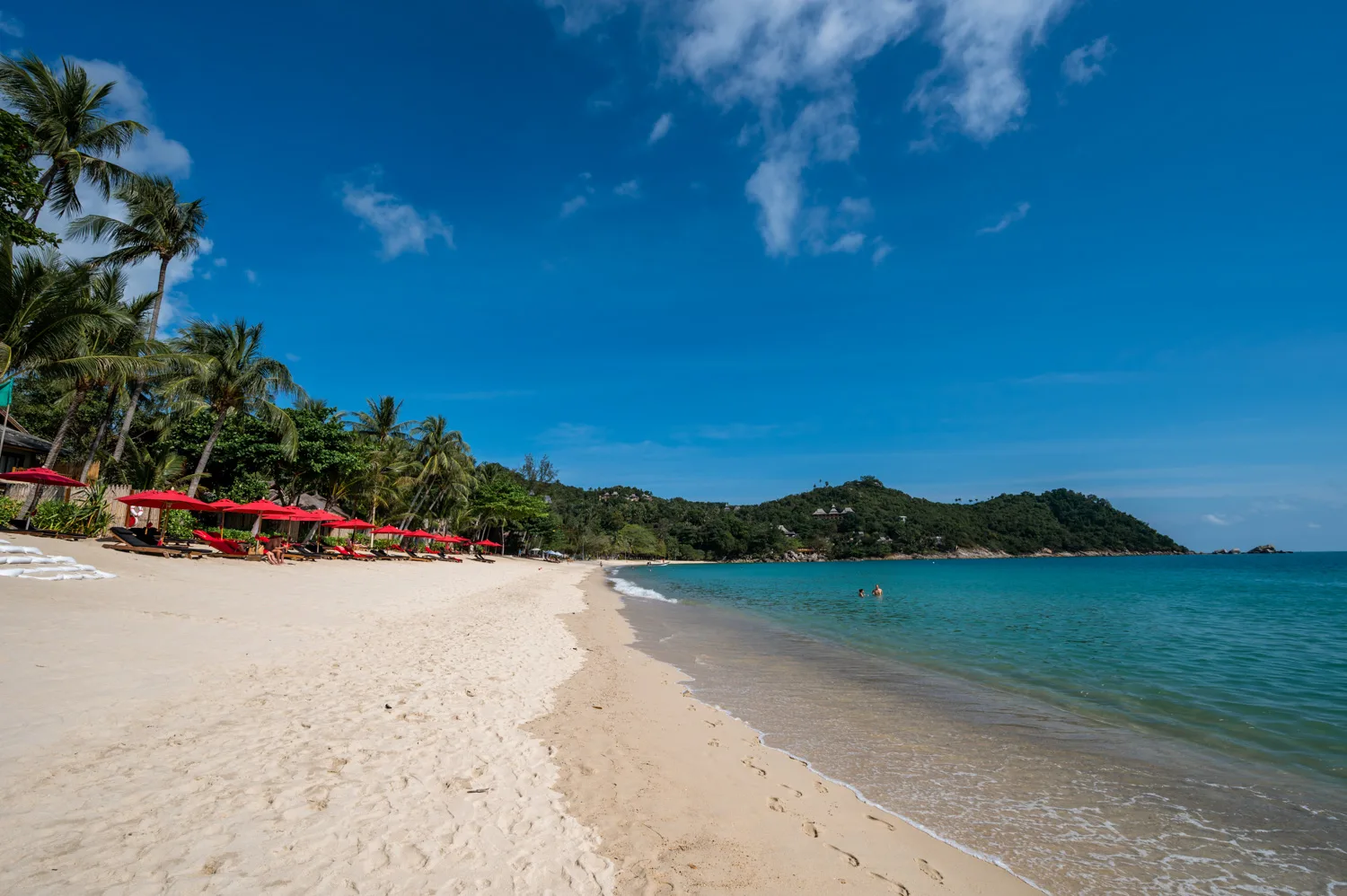 Thong Nai Pan Noi Beach bei Sonne
