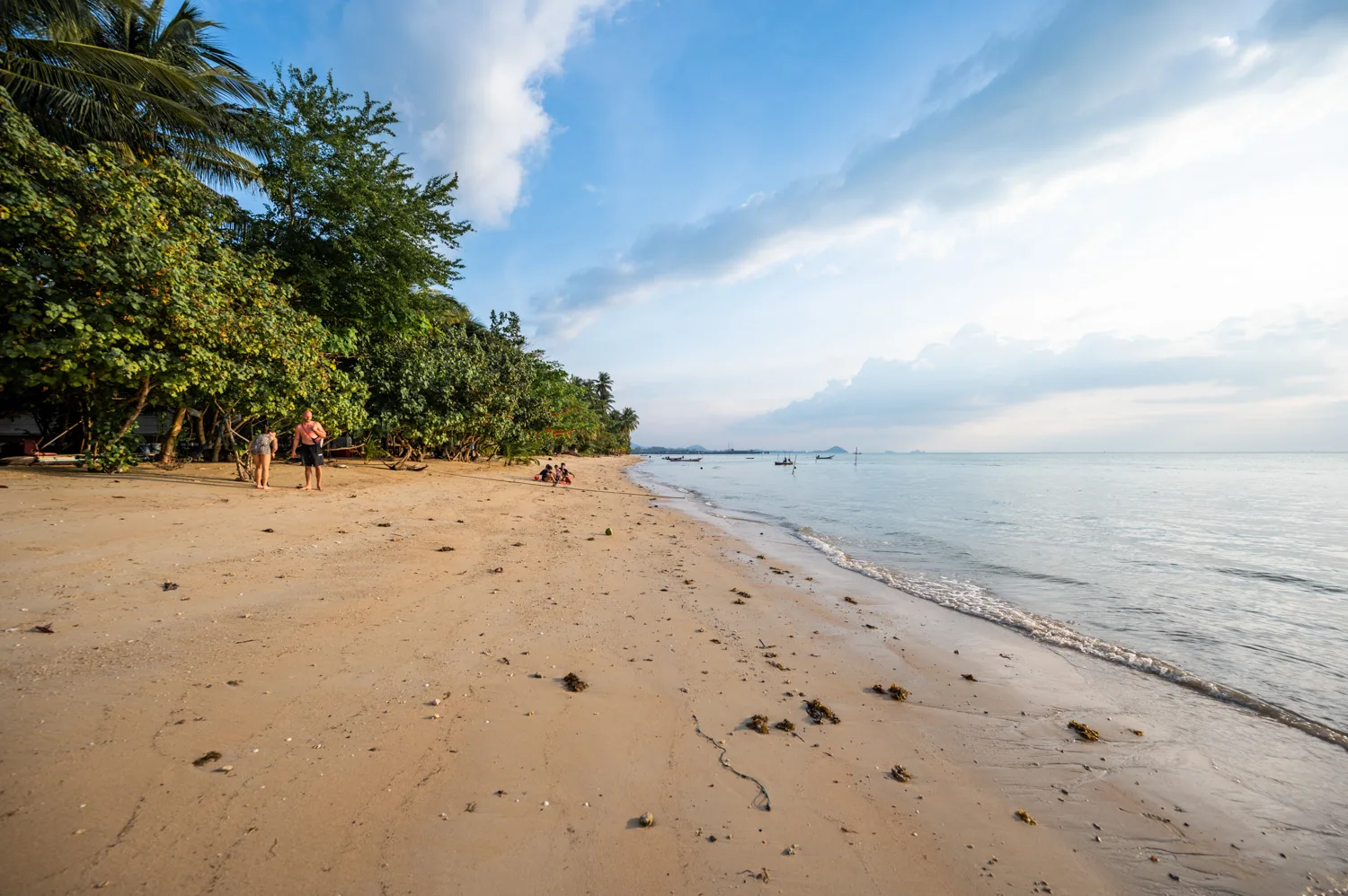 Sonnenuntergang am Bang Makham Beach auf Koh Samui