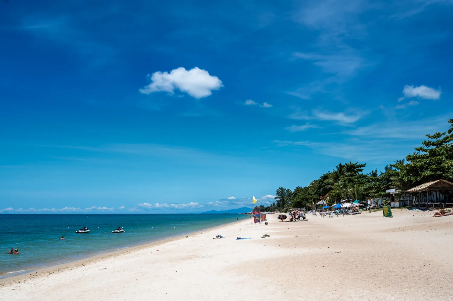 Koh Samui Hotels (11) Zentraler Abschnitt des Lamai Beach