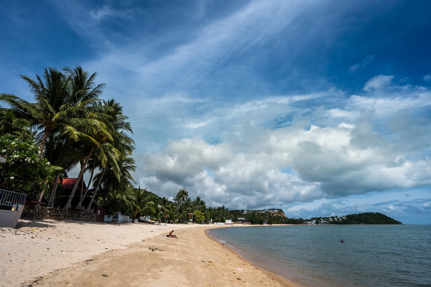Koh Samui Hotels (30) Flaches Wasser am Bangrak Beach