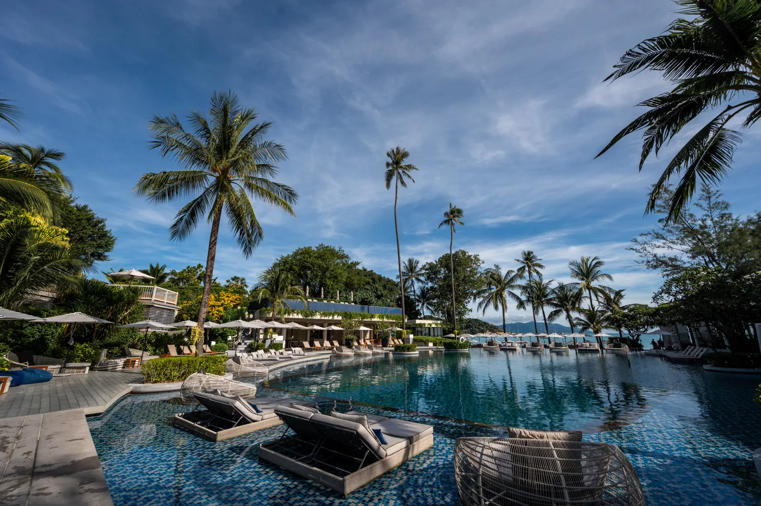 Koh Samui Hotels (5) Pool des Melia Samui am Choeongmon Beach