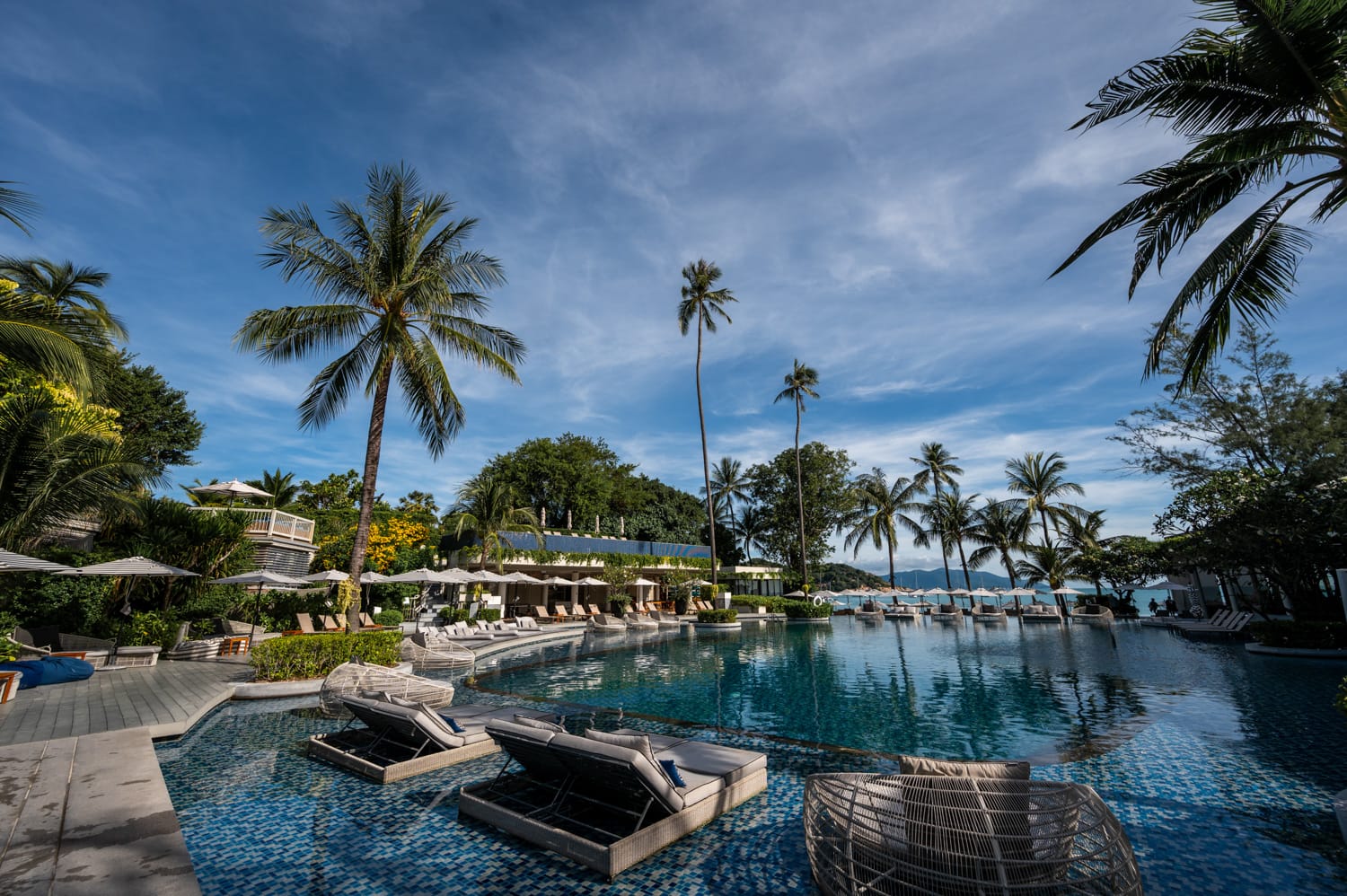 Koh Samui Unterkunft (1) Pool des Melia Koh Samui Resorts